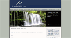 Desktop Screenshot of jennifermellylaw.com
